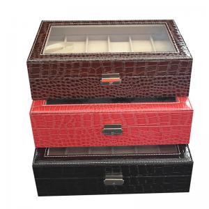 12grids CROCO flat lock watch box