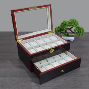 20grids Wood grain painting watch box(none lock)